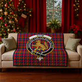 Gow (or McGouan) Tartan Crest Quilt